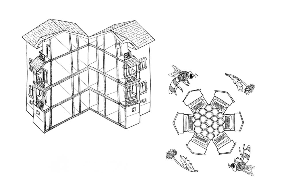 illustration-print-atelier-tertre-barbara-cazzato-kipfer-la-chaux-de-fonds-architecture-abeilles-