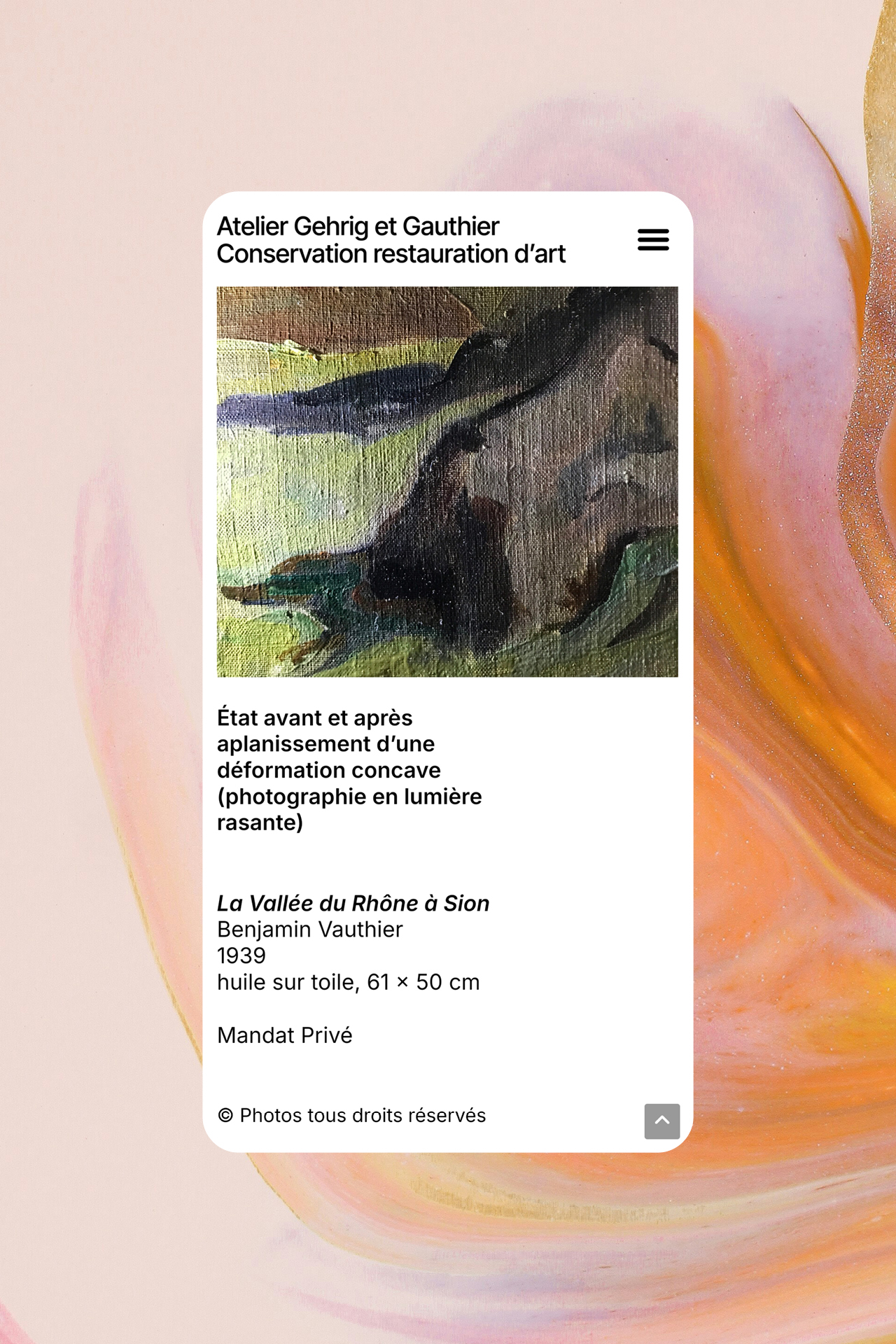 logo-site internet-site web-responsive-professionnel-atelier-restauration-conservation-d'art-art-neuchâtel-lausanne-vaud-design-graphic-graphiste-la-chaux-de-fonds-atelier-tertre-kipfer-barbara-cazzato